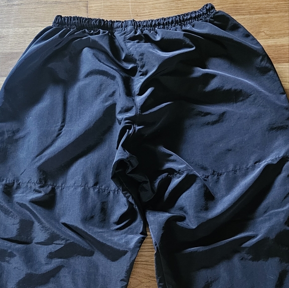US Army APFU Black 100% Nylon Physical Training Track Pants Unisex Size Large - Picture 4 of 15